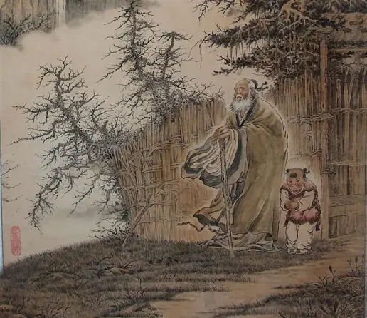 A Parting by Wang Wei -  Jueju   Farewell   Solitude   Return   Nature 