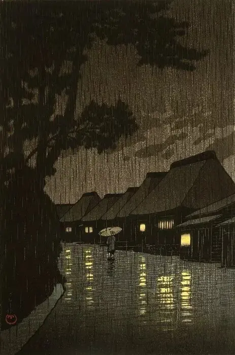 Sleeping on a Night of Autumn Rain by Bai Juyi -  Regulated Verse   Autumn   Rain   Sleep   Aging 