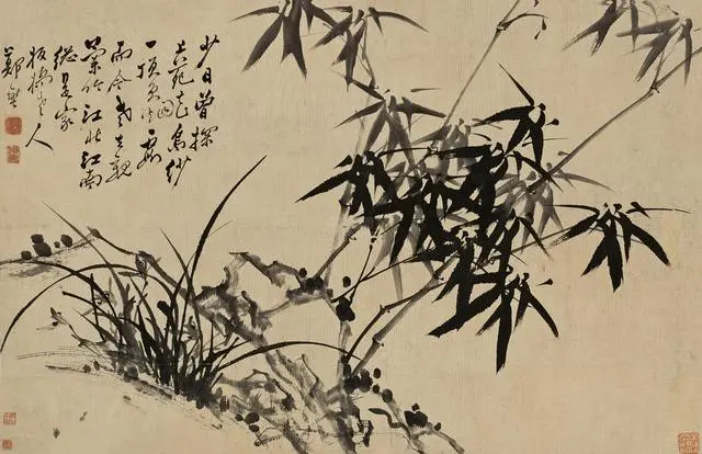 Bamboo and Rock by Zheng Xie -  Jueju   Resilience   Defiance   Nature   Integrity 
