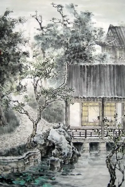 Beady curtains covered my bedroom by Li Shangyin -  Wulü   Night   Dream   Love   Resentment   Solitude 