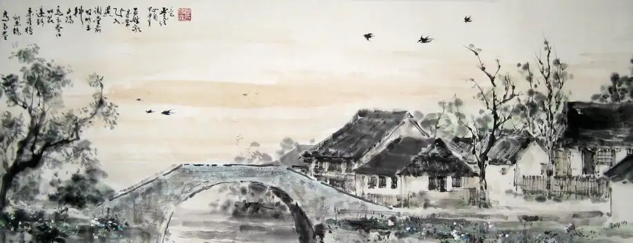 Blacktail Row by Liu Yuxi -  Mid-Tang Dynasty   Huaigu Shi   Aristocratic Erasure   Jin-Tang Historical Transition   Avian Metaphor 