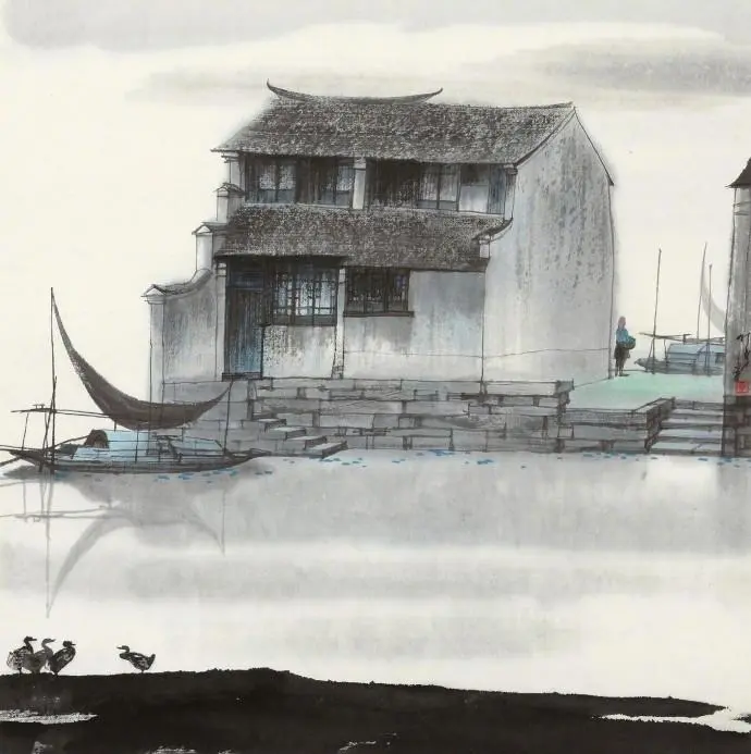 Buddhist Dancers by Wei Zhuang -  Ci   Jiangnan   Exile   Longing   Beauty 