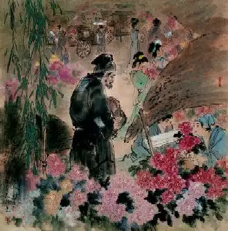 Buying Flowers by Bai Juyi -  Peonies  Social Satire  Wealth Inequality  Taxation 