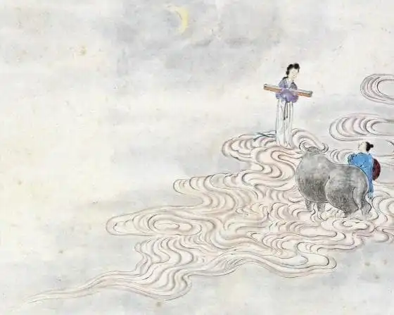 Colourful cloud drifts by Qin Guan -  Love   Parting   Ci Lyrics   Philosophy 