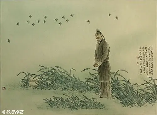 Departure from Changsha by Du Fu -  Tang Dynasty Poetry   Five-Character Regulated Verse   Terminal Exile   Changsha Topography   Historical Allusions   Jia Yi   Chu Suiliang   Anthropomorphic Nature   Intellectual Trauma 
