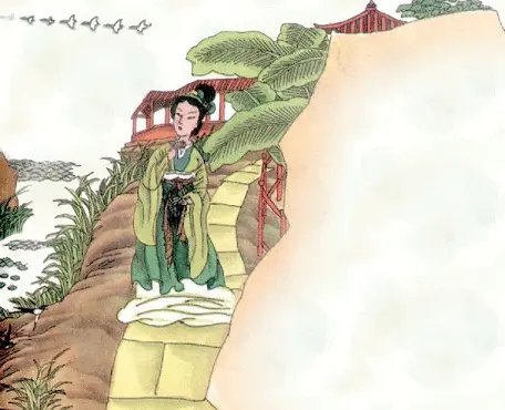 Dreaming of the South by Wen Tingyun -  Wangnianjun   Gaze   Waiting   Solitude   Disappointment 