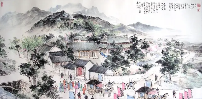 A Farewell at Fengji Station to General Yan by Du Fu -  Friendship   Parting   Tragedy   Nostalgia 