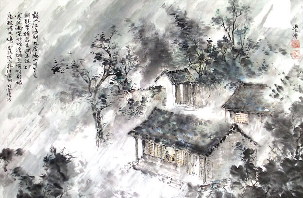 A Farewell to Han Shen at the Yunyang Inn by Sikong Shu