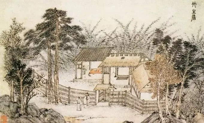 Stopping at a Friend's Farm-house by Meng Haoran -  Regulated Verse   Pastoral   Friendship   Harvest 