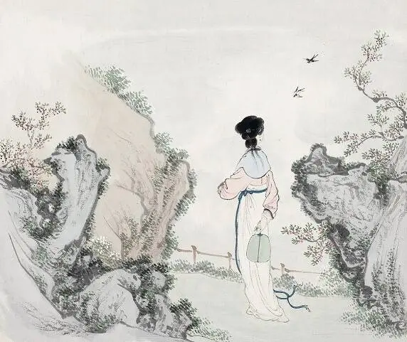 On the path grass grows by Yan Shu -  Parting   Melancholy   Ci Lyrics   Nostalgia 