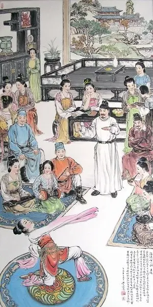 A Song of a Girl From Loyang by Wang Wei -  Old Style Verse   Opulence   Contrast   Beauty 