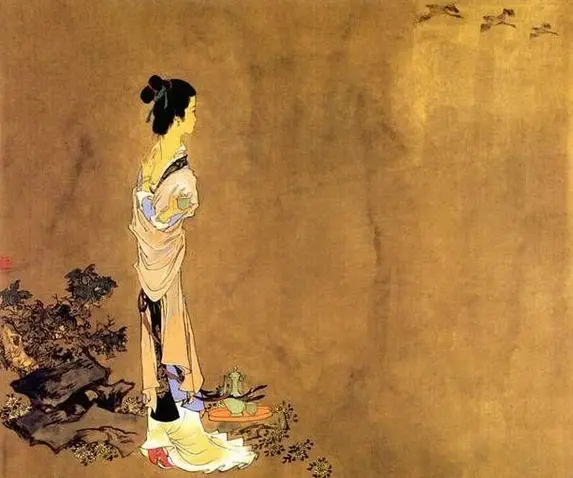 Nan Ge Zi – Mourning the Dead by Li Qingzhao -  Song Dynasty Poetry   Ci Lyrics   Southern Song Transition   Nostalgia   Imagery: Cosmic   Material Culture   Textile Attrition   Structural Asymmetry 