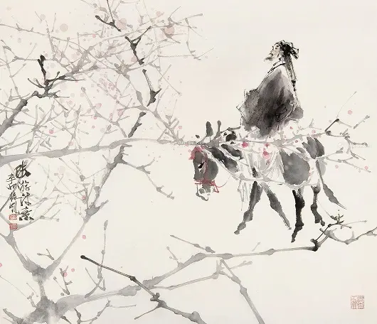 Song of Divination-Ode to the Mume Blossom by Lu You -  Song Dynasty Ci   Yongwu Ci   Plum Blossom Aesthetic   Moral Integrity 