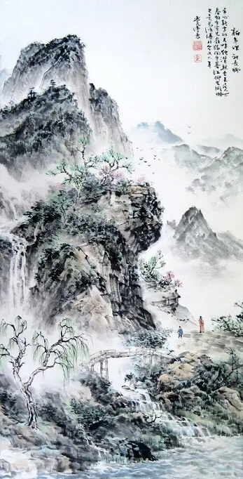 New Year's at Changsha by Liu Changqing -  Lüshi   New Year   Exile   Aging   Loneliness 