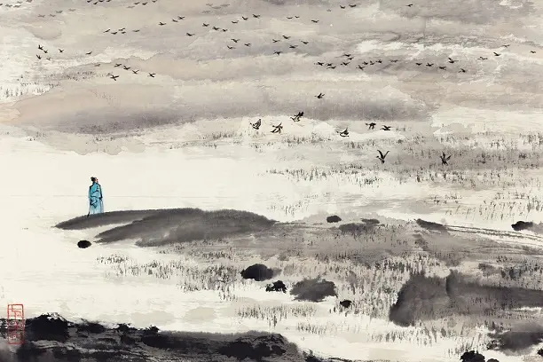 Nscribed on the Wall of An Inn North of Dayu Mountain by Song Zhiwen -  Regulated Verse   Exile   Frontier   Longing 