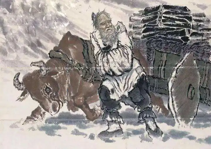 The Old-Charcoal-Seller by Bai Juyi -  New Yuefu Movement   Social Realism   Palace Market System (Gongshi)   Institutional Exploitation   Economic Paradox of Poverty   Subaltern Resistance 