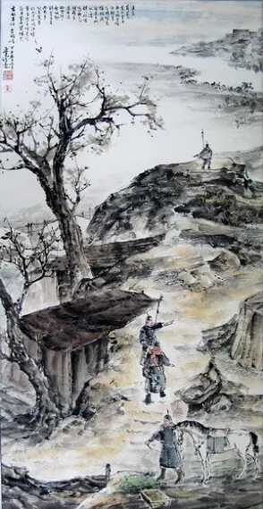An Old War-Song by Li Qi -  Gushi   War   Frontier   Sorrow   History 
