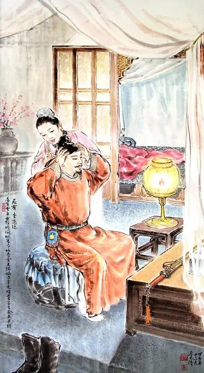 There is Only One by Li Shangyin -  Jueju   Boudoir   Marriage   Absence   Dawn 