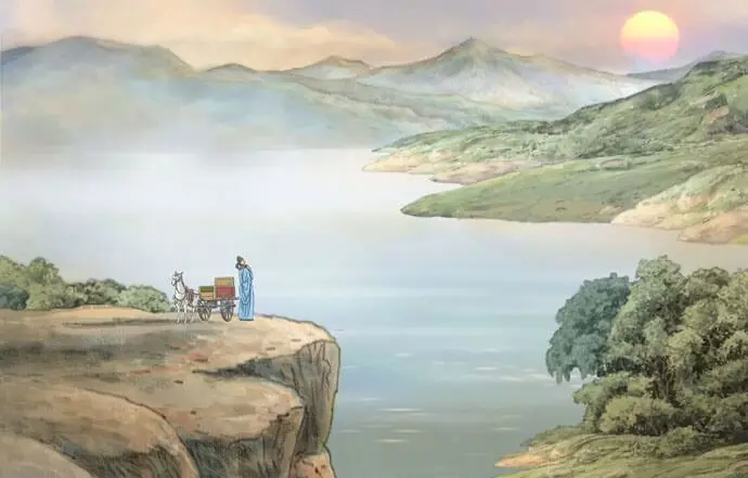 On the Plain of Imperial Tombs by Li Shangyin #Dusk #Sunset On the Plain of Imperial Tombs by Li Shangyin #Dusk #Sunset