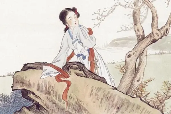 A Poor Girl by Qin Taoyu​​ -  Lüshi   Poverty   Solitude   Labor   Sorrow 