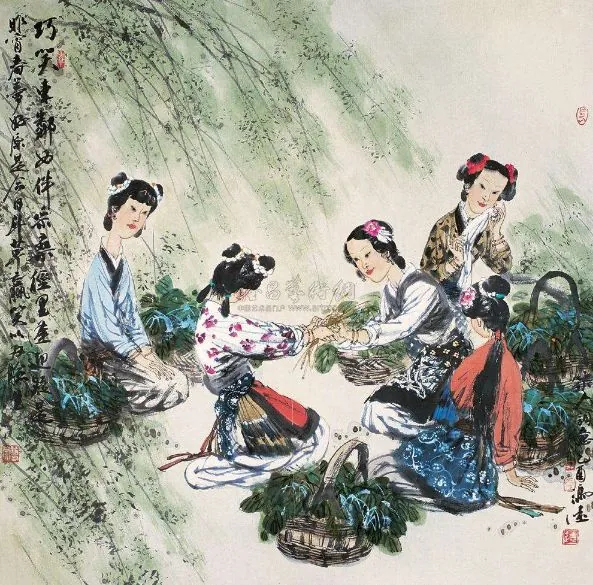 A Pretty Maiden by Cao Zhi -  Gushi   Beauty   Sorrow   Solitude   Ambition 