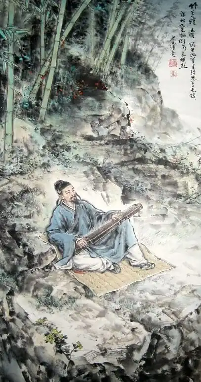 In a Retreat Among Bamboos by Wang Wei #Detachment #Nature In a Retreat Among Bamboos by Wang Wei #Detachment #Nature