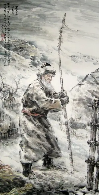The Temple of Su Wu by Wen Tingyun -  Wulu   History   Loyalty   Exile   Memory 