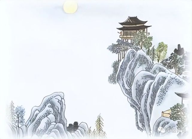 The Temple on the Summit by Li Bai (Li Po)