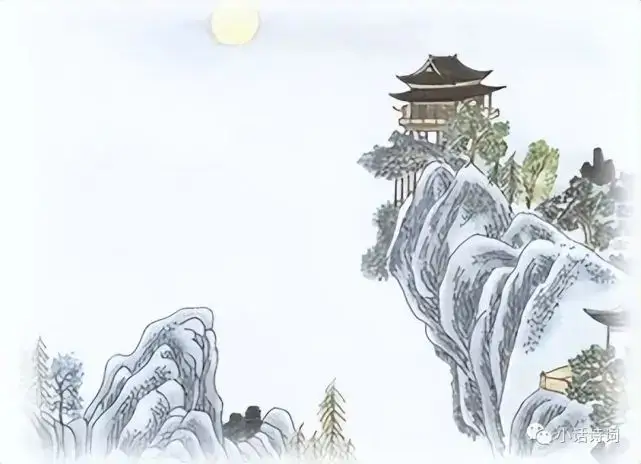 The Temple on the Summit by Li Bai (Li Po) -  High Tang Poetry   Five-Character Quatrain   Landscape Poetry   Romanticism   Imagery: Stars   Imagery: Temple   Hyperbole   Cosmic Animism 
