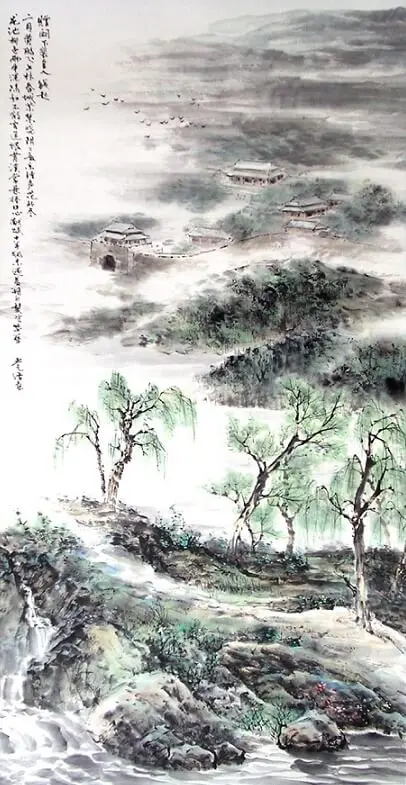 To My Friend At the Capital Secretary Pei by Qian Qi -  Lüshi   Spring   Palace   Sorrow   Ambition   Friendship 