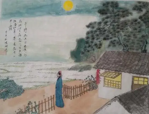 Village Night by Bai Juyi -  Jueju   Autumn   Night   Nature   Solitude 