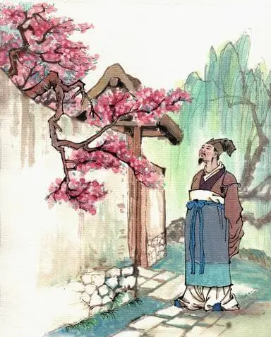Visiting a Private Garden without Success by Ye Shaoweng -  Philosophy   Inspiration   Quatrain   Spring 