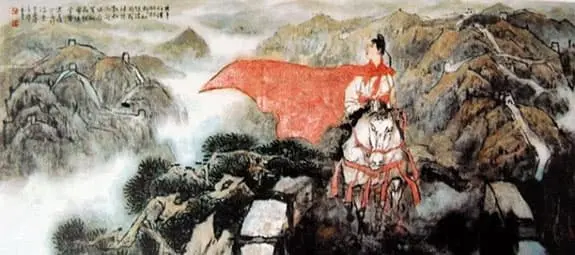 A Song of Running-horse River in Farewell to General Feng of the Western Expedition by Cen Shen -  Frontier Poetry   Tang Dynasty   Military Sublime   Environmental Violence 