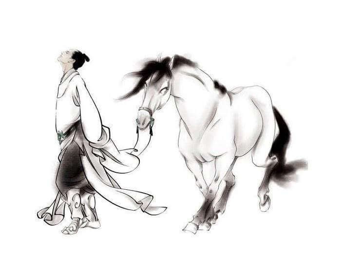 A White Steed by Cao Zhi